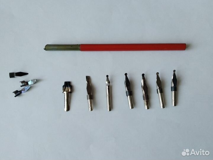 Ручка перьевая и перья плакатные СССР