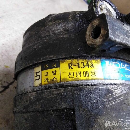 Компрессор кондиционера Chevrolet Lanos I, заз sen