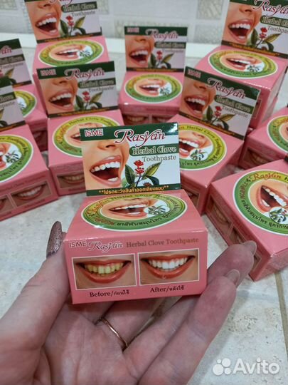 Тайская зубная паста, порошковая