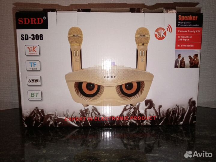 Беспроводная караоке система sdrd SD-306