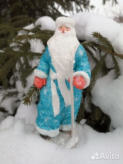 Ватная игрушка-Дед Мороз