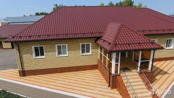Металлочерепица для крыши и комплектующие
