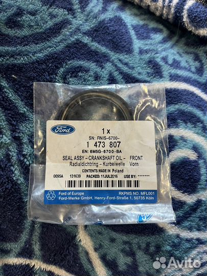 Сальник коленвала Ford Focus 3