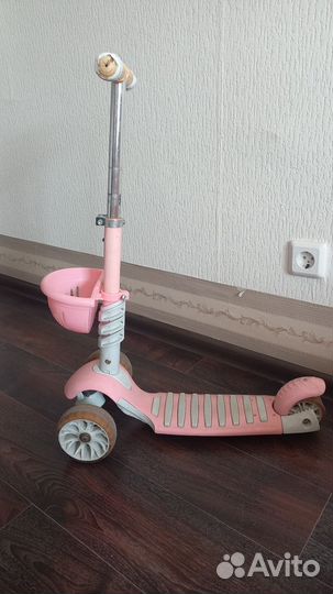 Самокат детский трехколесный бу