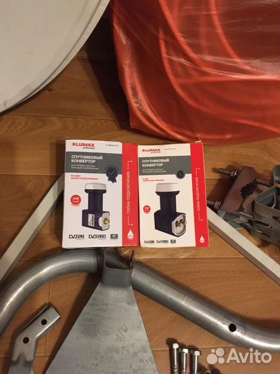 Антенна спутниковая НТВ+ с кабелем и доп модулем