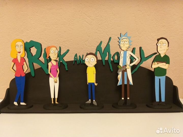 Набор фигурок Рик и Морти