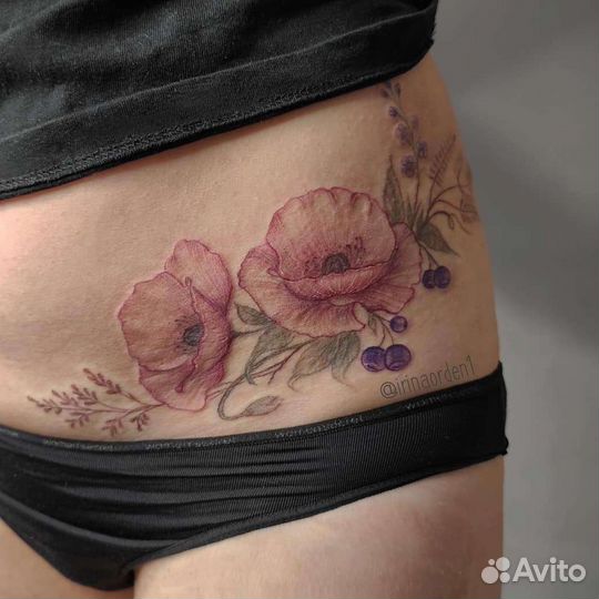 Перманентный макияж, тату