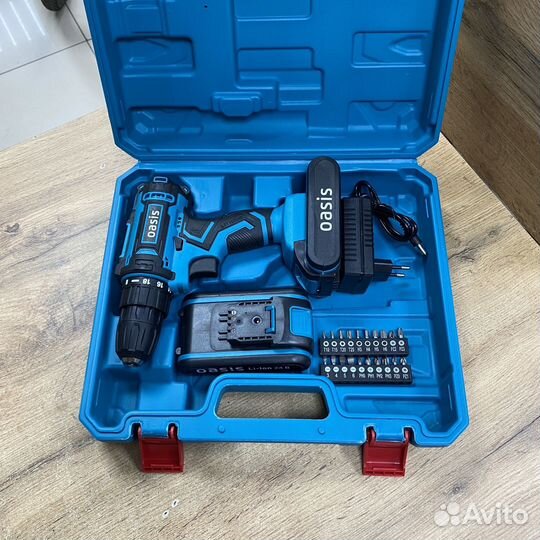 Шуруповерт аккумуляторный oasis ASB-24S