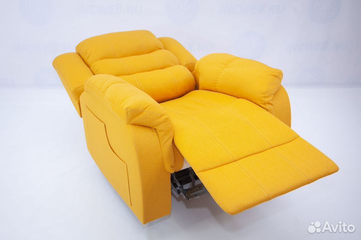 Реклайнер в рогожке