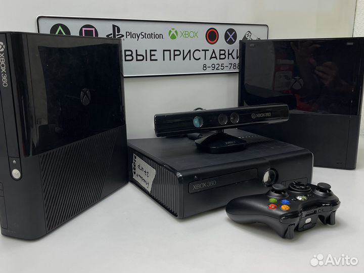 Xbox 360 Slim 250Gb +35 игр Freeboot Гарантия