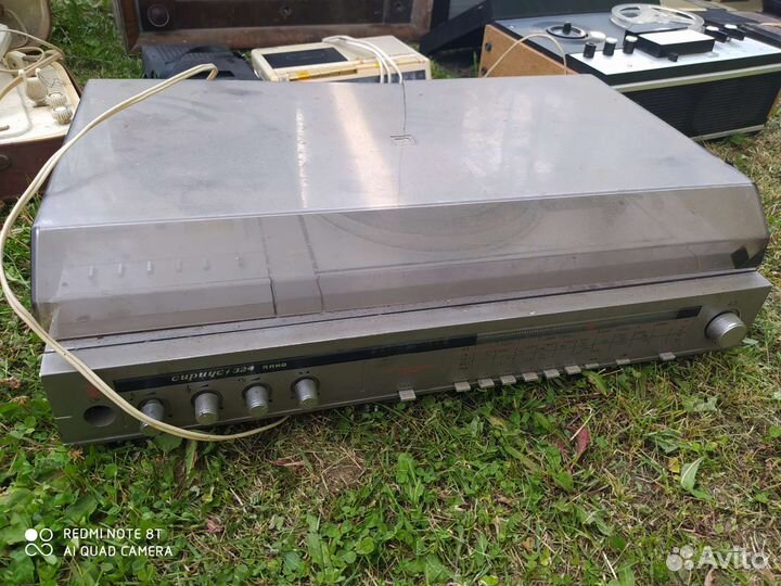 Проигрыватели СССР