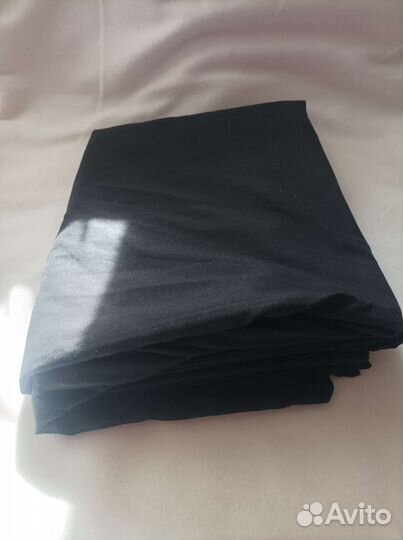 Пододеяльник 1.5 черный на кнопках