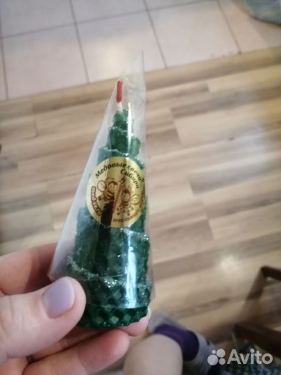 Свечки новогодние