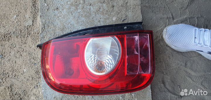 Левая фара renault duster