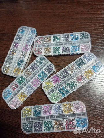 Набор страз для ногтей,бусин и т.д