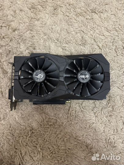 Видеокарта Asus amd radeon rx 570 rog strix