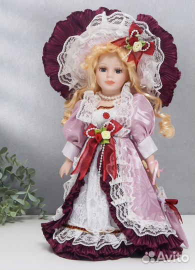 Кукла керамическая коллекционная