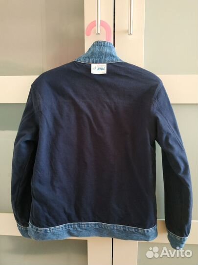 Джинсовая куртка размер 128