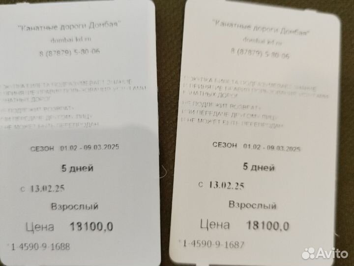 Ски пасс домбай