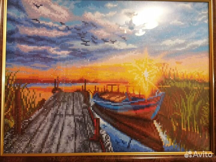 Картина из алмазной мозайки