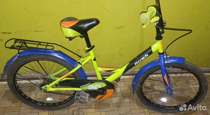 Велосипед детский rush hour orion 20