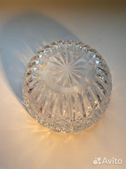 Салатница хрустальная СССР