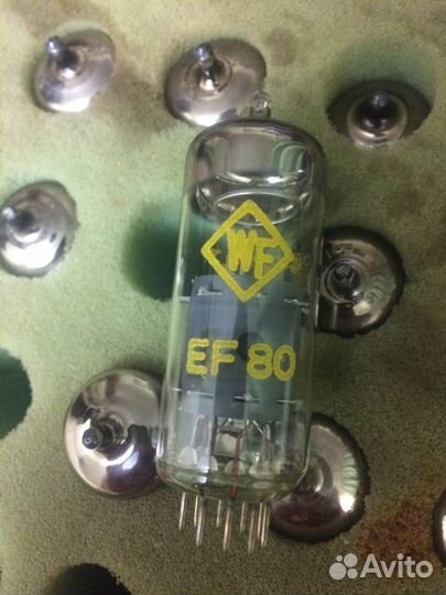 Радиолампы EF80 WF новые