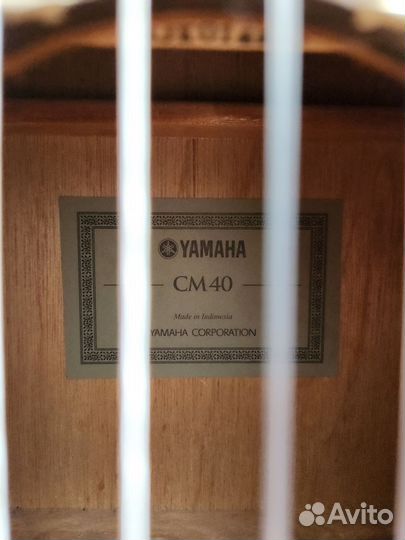 Классическая гитара yamaha cm40