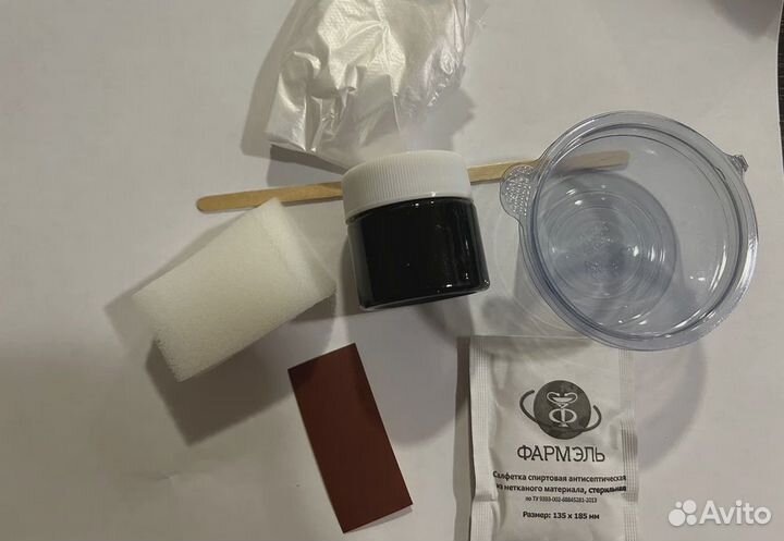 Жидкая кожа черная восстановитель