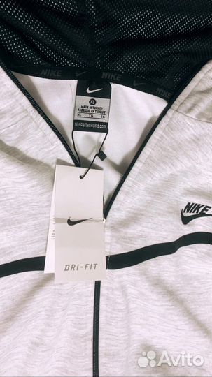 Зип худи nike tech fleece