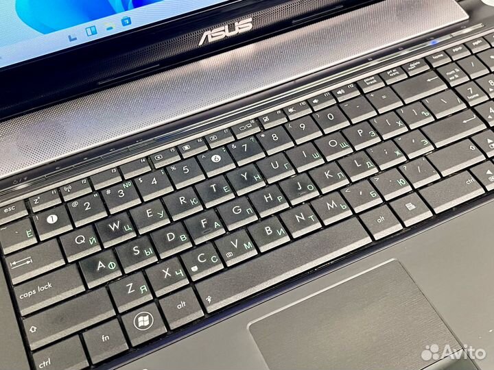 Ноутбук asus Core i7-2670QM 4-х ядерный игровой