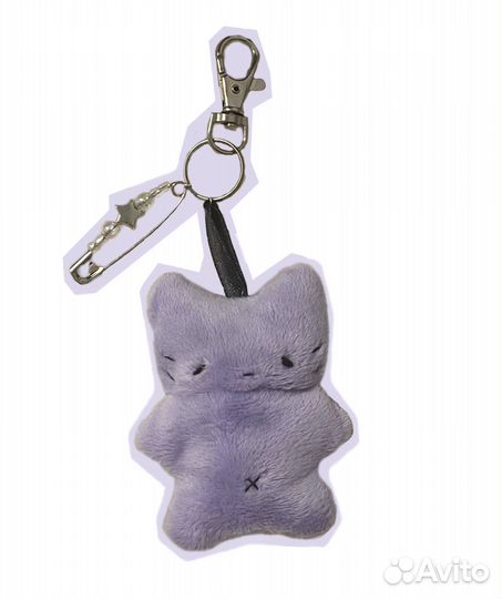 Брелок котик ручной работы