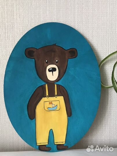 Панно из дерева в детскую