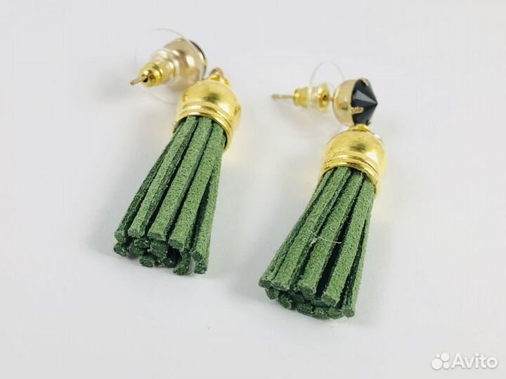 Серьги-кисточки 