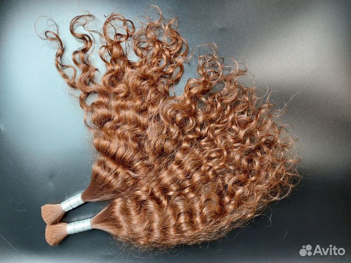 Волосы для наращивания, кудри