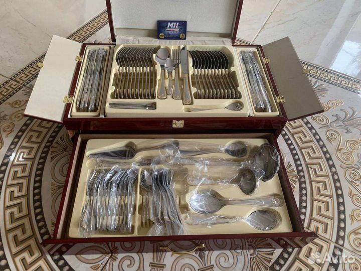 Набор столовых приборов из нержавеющей стали