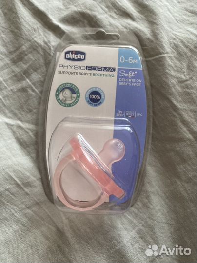 Пустышка, соска chicco новая