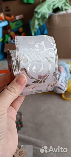 Атласная лента новая