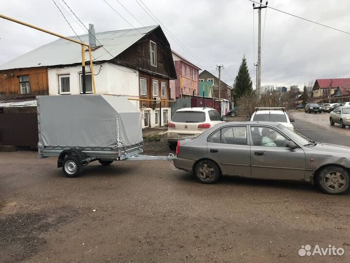 Прицеп завода мзса, оцинкован 2,75х1,52м. Рассрочк