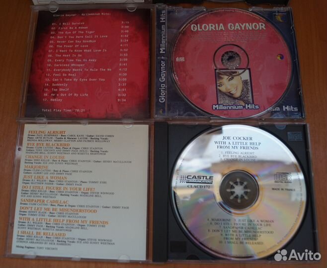 Joe Cocker+Chris Rea+Gloria Gaynor 5 CD