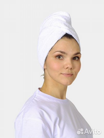 Чалма махровая для бани и сауны