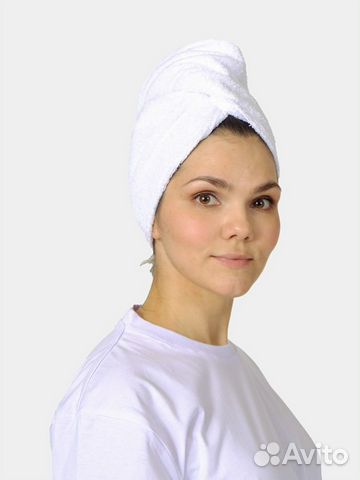 Чалма махровая для бани и сауны