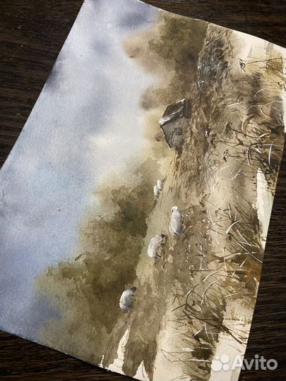 Картина акварелью