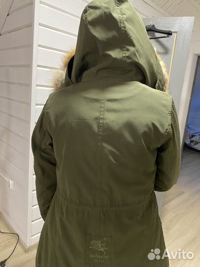 Парка из натурального меха