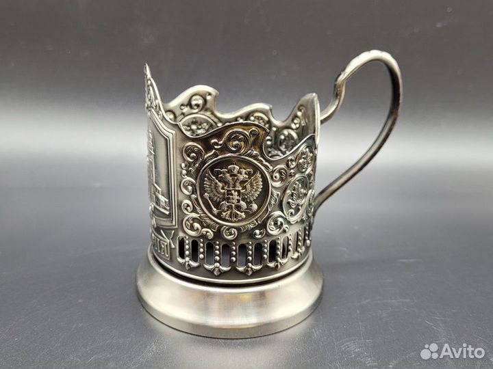 Подстаканник Киевский вокзал Россия Кольчугино