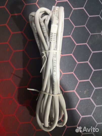 Интернет (Ethernet) кабель, длина 3 метра