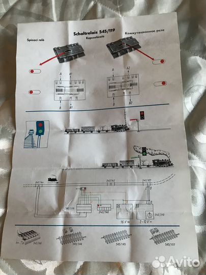 Компоненты немецкой железной дороги Piko