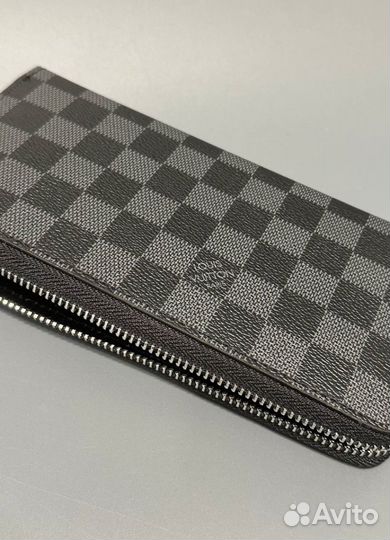 Портмоне Louis Vuitton Черное Люкс