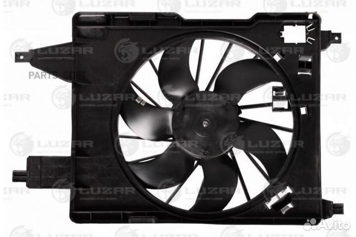 Вентилятор радиатора renault megane II 02- (с кожу