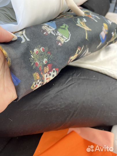 Ткань органза, велюр